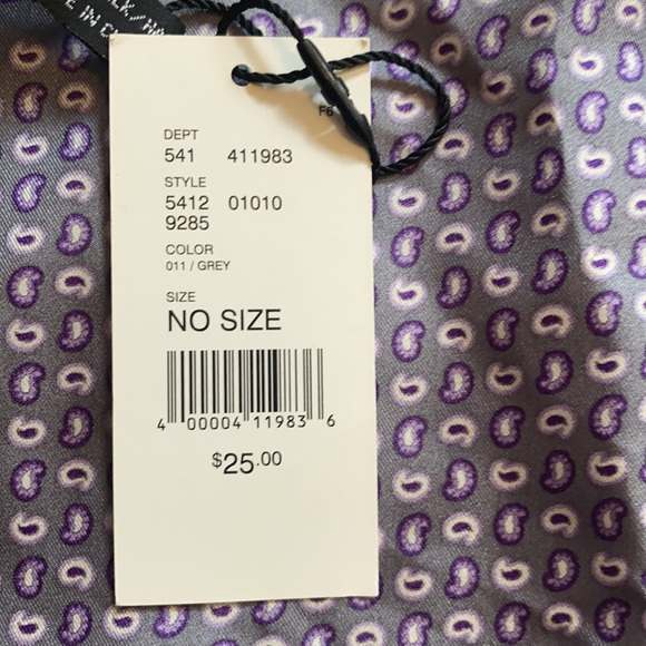 New Bellissimo 100% silk men’s pocket square - Picture 5 of 7